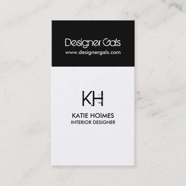 Interior Designer Business Cards (Front)