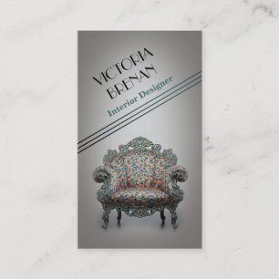 Interior Designer Furniture Business Card Template