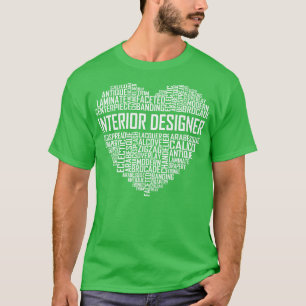 Interior Designer Heart T-Shirt