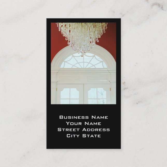 Interior Designer or Staging Business Card (Front)