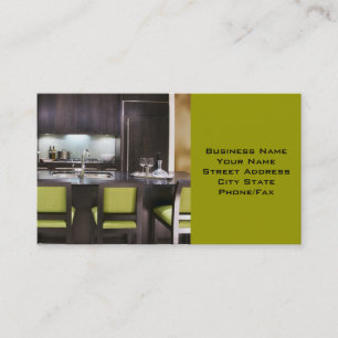 Interior Designer or Staging Business Card