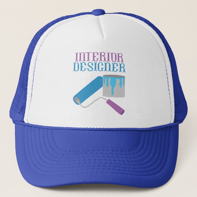 Interior Designer Trucker Hat (Front)