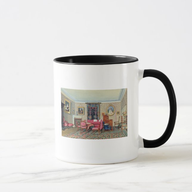 Interior in Pavlino, 1840s Mug (Right)