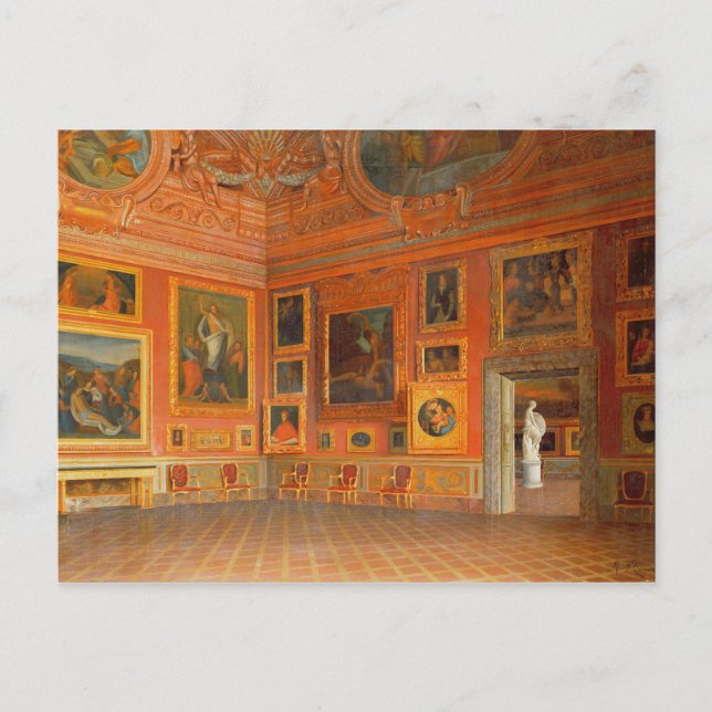 Interior in the Medici Palace Postcard (Front)