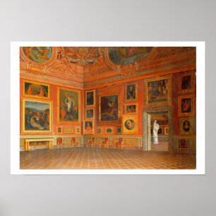 Interior in the Medici Palace Poster