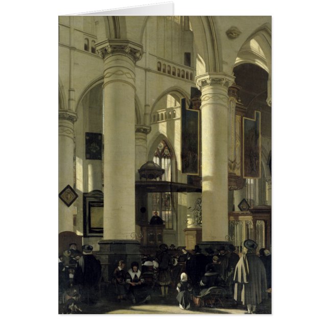 Interior of a church (Front)