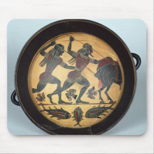 Interior of a cup mouse pad