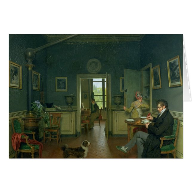 Interior of a Dining Room, 1816 (Front Horizontal)