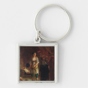 Interior of a Harem in Oran, c.1847 Key Ring