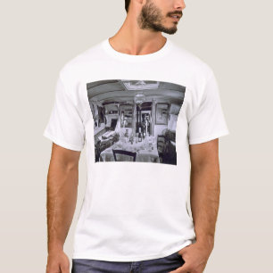 Interior of a Nile Boat (b&w photo) T-Shirt