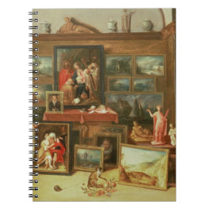 Interior of a Picture Gallery Spiral Notebook