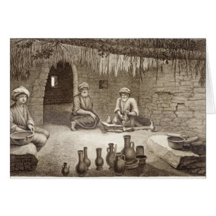 Interior of a Potter's Workshop, from Volume II Ar