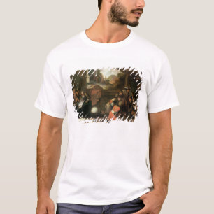 Interior of a Room with Geographers T-Shirt