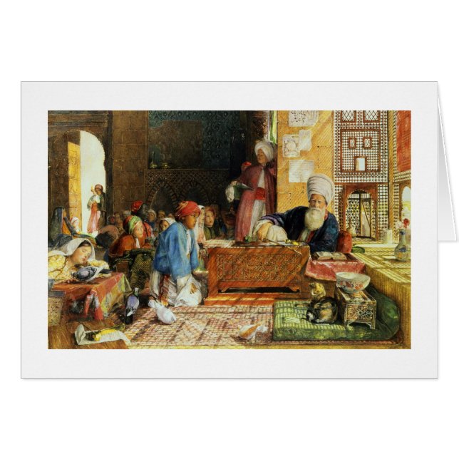 Interior of a School, Cairo, 1890 (w/c) (see also (Front Horizontal)