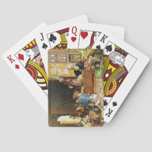 Interior of a School, Cairo, 1890 (w/c) (see also Playing Cards