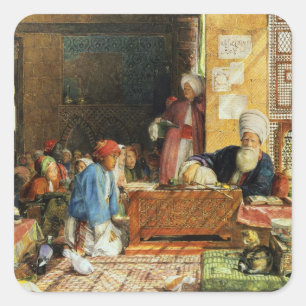 Interior of a School, Cairo, 1890 (w/c) (see also Square Sticker