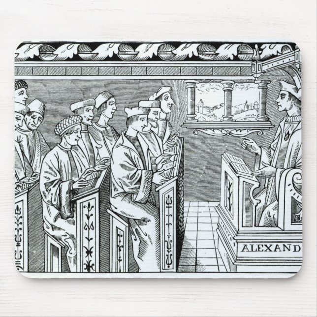 Interior of a School Mouse Pad (Front)