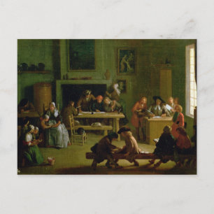Interior of a Schoolroom Postcard