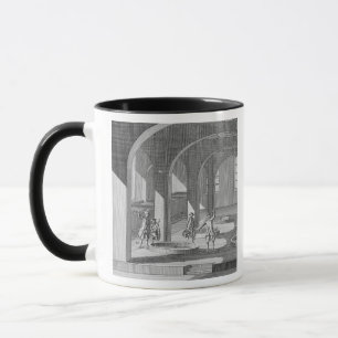 Interior of a Soap Factory, illustration for an en Mug