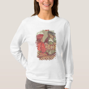 Interior of an Inn, detail of backgammon players T-Shirt