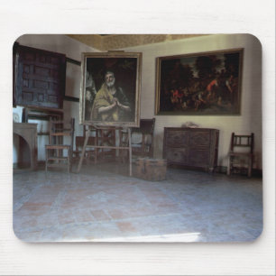 Interior of El Greco's studio Mouse Pad