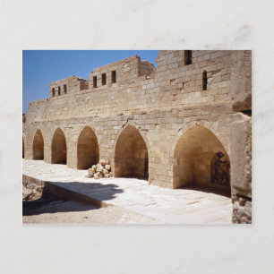 Interior of Fort of Qaitbay, Alexandria, Egypt Postcard