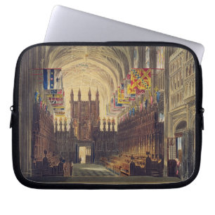 Interior of St. George's Chapel, Windsor Castle, f Laptop Sleeve