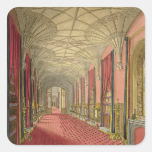 Interior of St. Michael's Gallery, from 'Graphic a Square Sticker