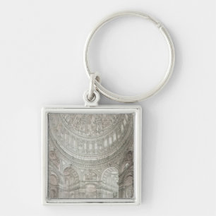 Interior of St.Paul's Cathedral, 1817 Key Ring