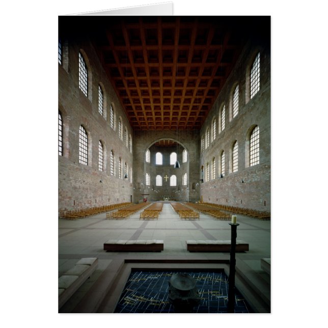 Interior of the basilica, early 4th century AD (Front)