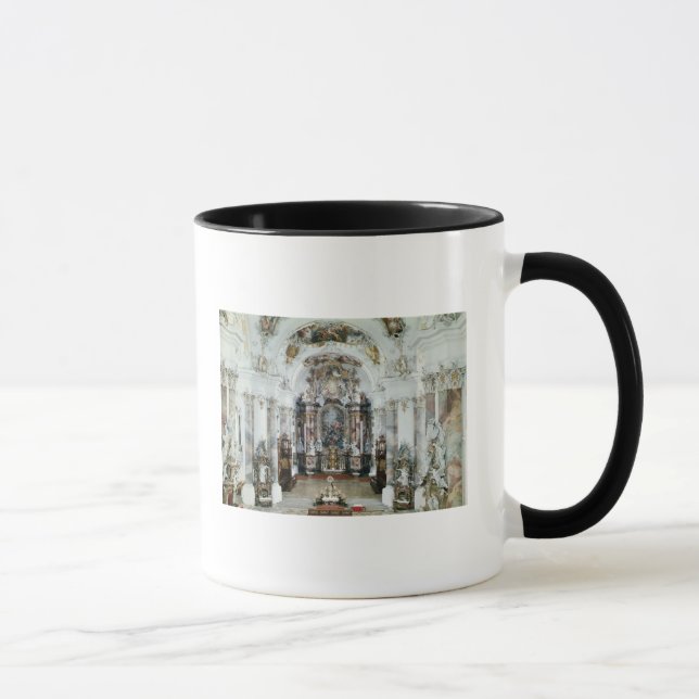 Interior of the benedictine abbey church mug (Right)