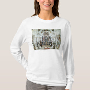 Interior of the benedictine abbey church T-Shirt