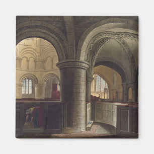 Interior of the Church of the Holy Sepulchre, Camb Magnet