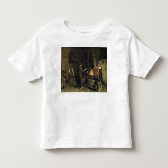 Interior of the Forge, 1837 Toddler T-Shirt (Front)