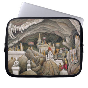 Interior of the grotto of Nam Hou, Laos, from 'Atl Laptop Sleeve