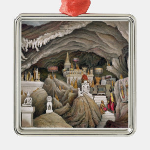 Interior of the grotto of Nam Hou, Laos, from 'Atl Metal Tree Decoration