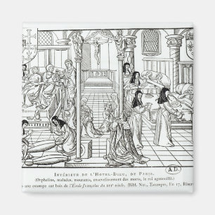 Interior of the Hotel Dieu hospital Magnet