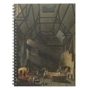 Interior of the Kitchen, Trinity Cambridg Notebook