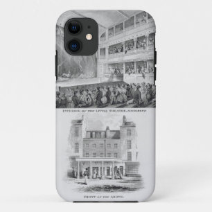 Interior of the Little Theatre, Haymarket in Londo iPhone 11 Case