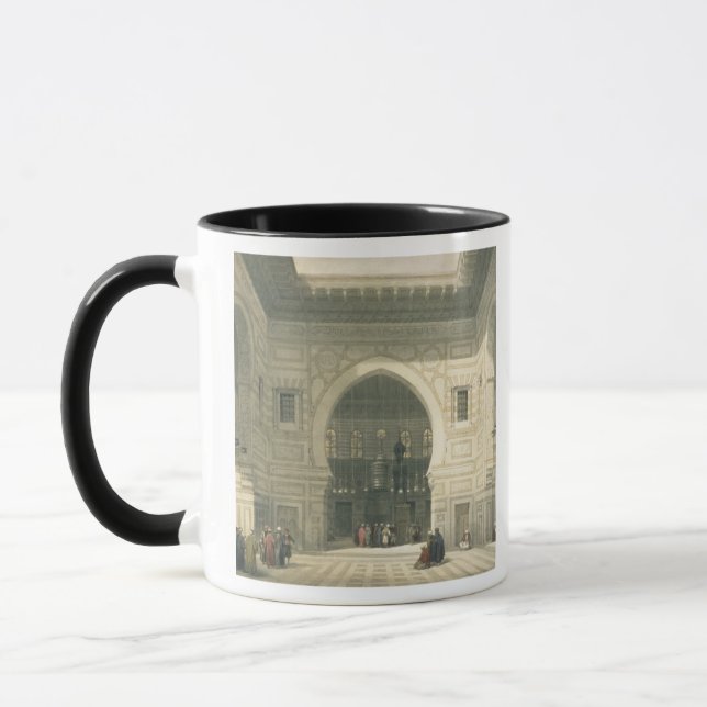 Interior of the Mosque of Sultan Hasan, Cairo, fro Mug (Left)