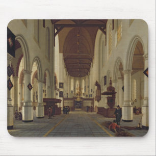 Interior of the Oude Kerk, Delft, c.1660-70 Mouse Pad