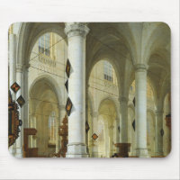 Interior of the Oude Kerk in Delft