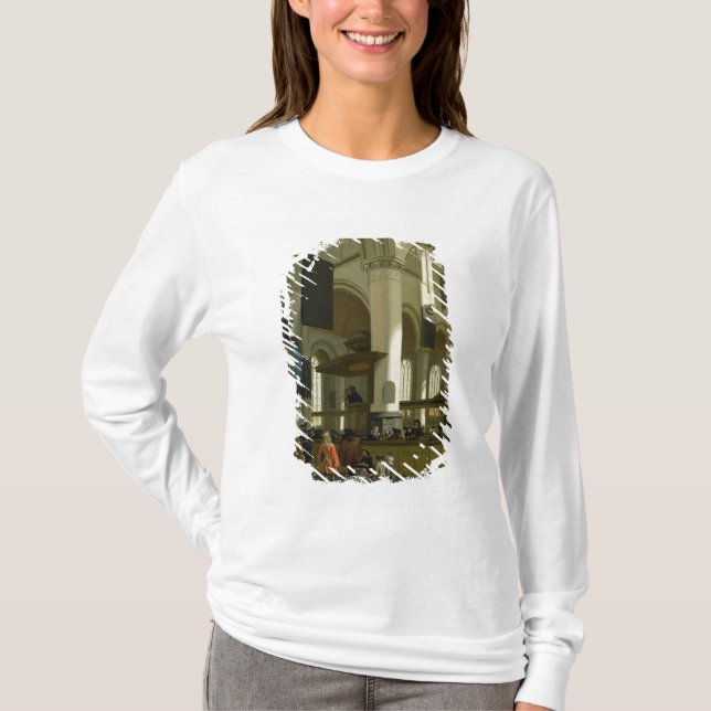 Interior of the Oude Kerk T-Shirt (Front)