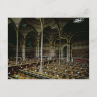 Interior of the 'Salle des Imprimes', 1868