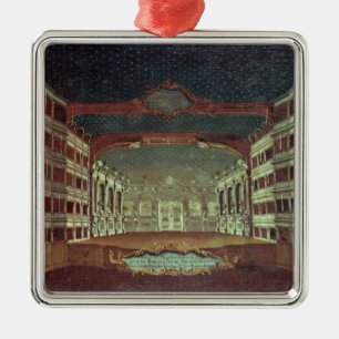 Interior of the San Samuele Theatre, Venice Metal Tree Decoration