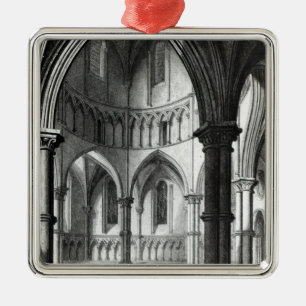 Interior of the Temple Church Metal Tree Decoration