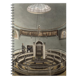Interior of the Theatre of Anatomy, Cambridge, fro Spiral Notebook