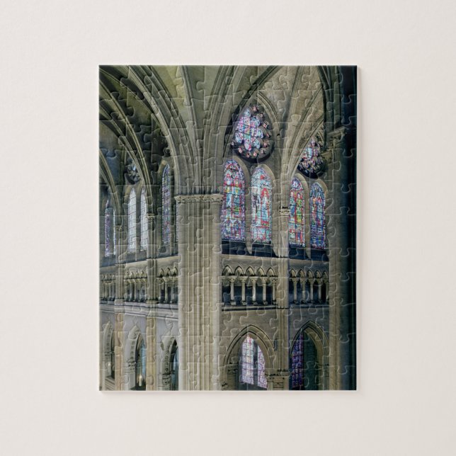 Interior of the transept crossing, consecrated 121 jigsaw puzzle (Vertical)