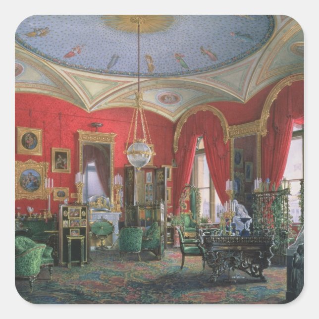 Interior of the Winter Palace Square Sticker (Front)