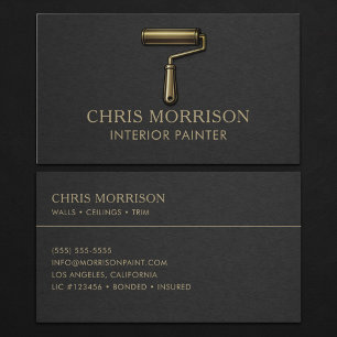 Interior Painter Professional  Business Card